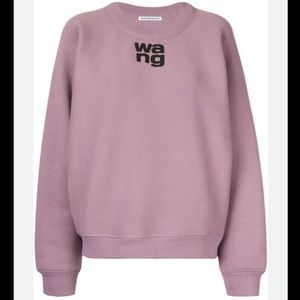 Alexander Wang Logo Tracksuit Sweatshirt